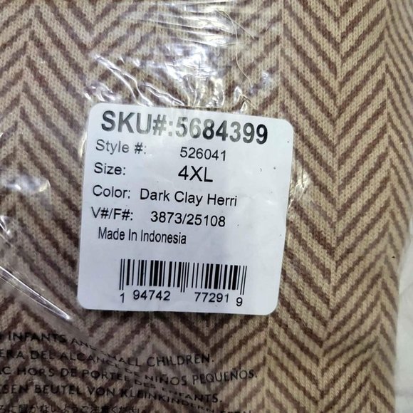 Lands End Men's Bedford Rib Quarter Zip Sweater - Picture 4 of 7